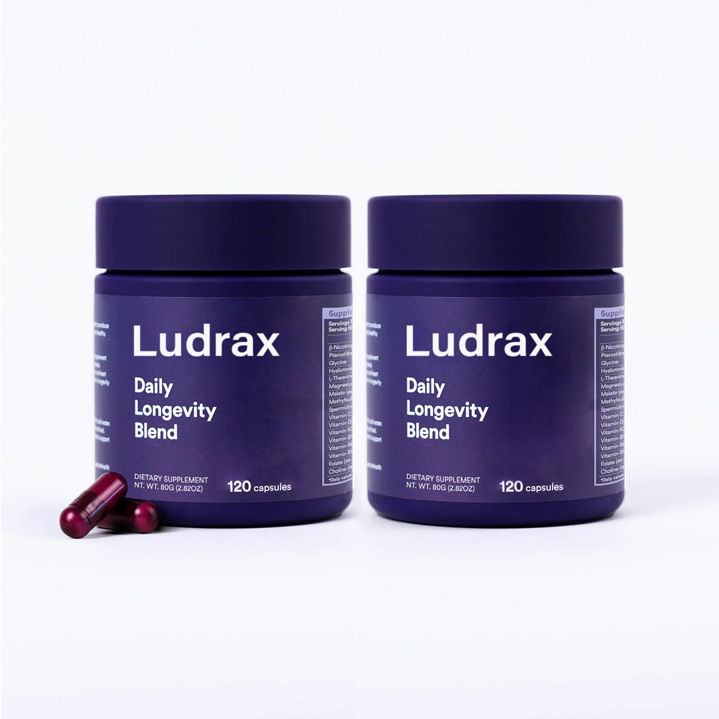 LUDRAX Daily Longevity Capsules