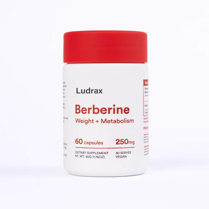 LUDRAX Berberine Capsules (60 x 250mg)