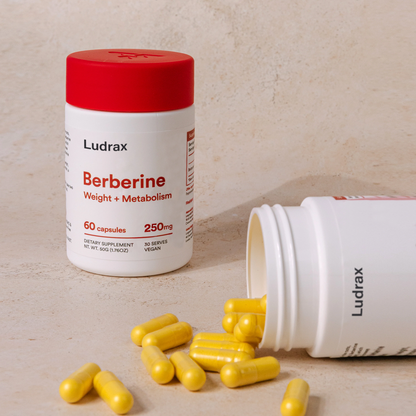 LUDRAX Berberine Capsules (60 x 250mg)