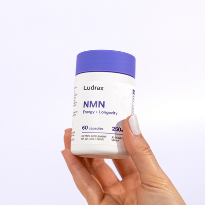 LUDRAX NMN Capsules for NAD+ (60 x 250mg)